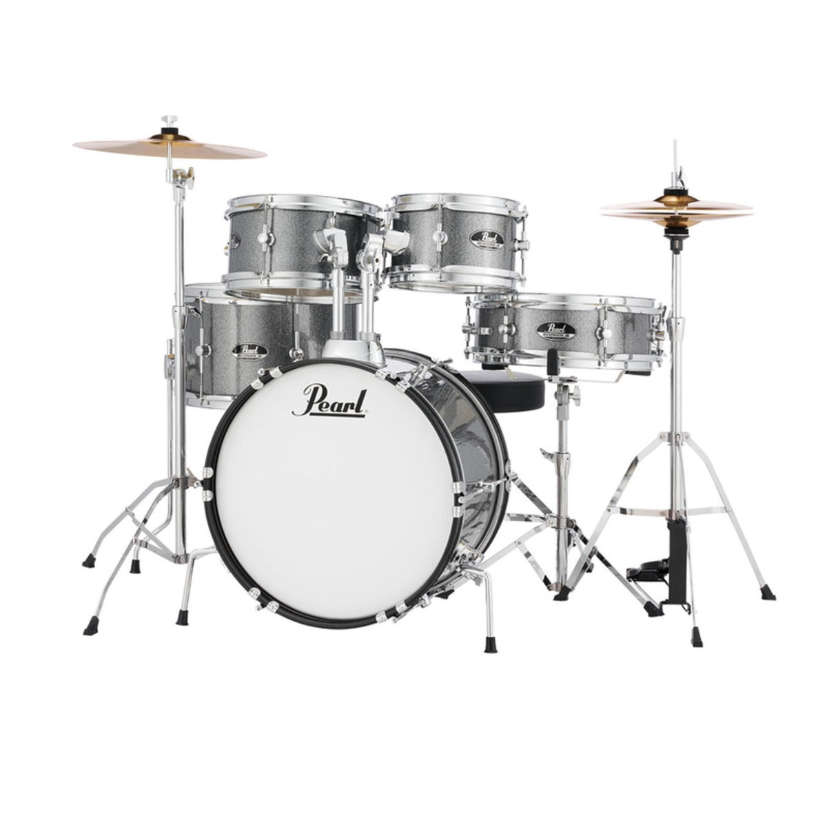 Pearl Roadshow Junior 5 Piece Drum Kit in Grindstone Sparkle