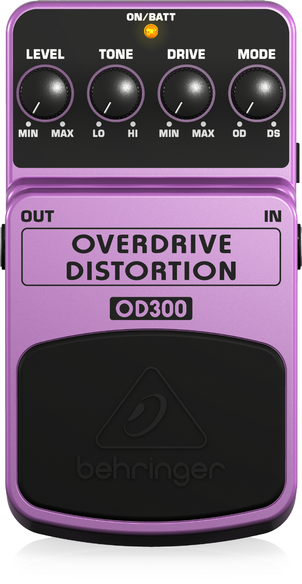 Behringer OD300 Overdrive And Distortion Pedal