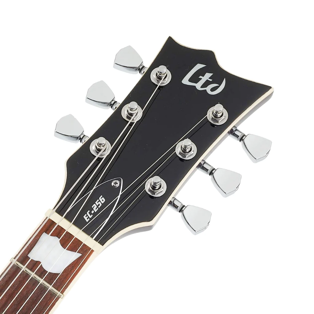 ESP LTD EC 256 Electric Guitar in See Thru Purple Sunburst