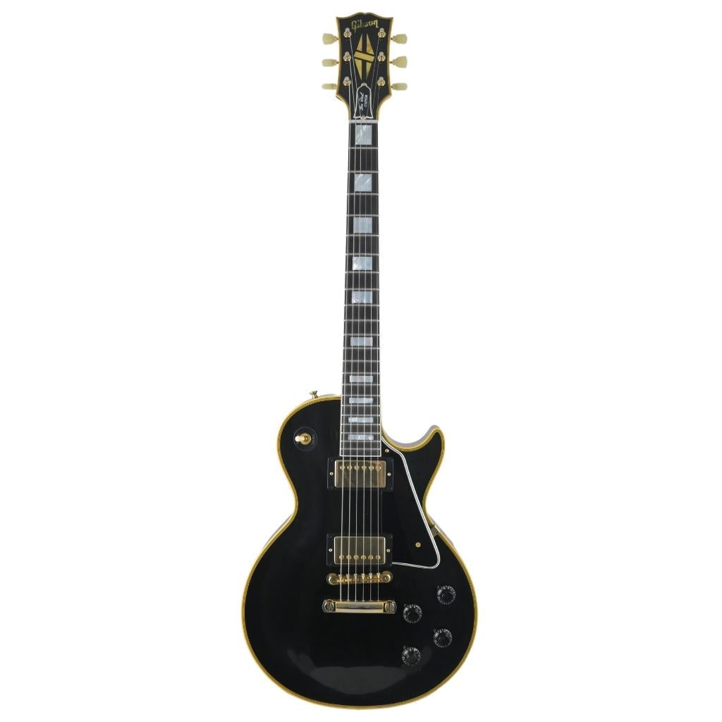 Gibson 1957 Les Paul Custom Reissue Electric Guitar in Ebony 2 Pickup