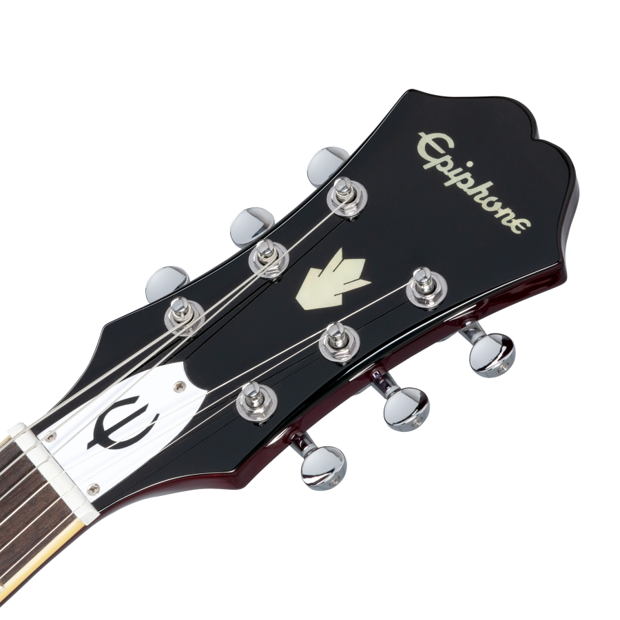 Epiphone Noel Gallager Riviera in Dark Wine Red