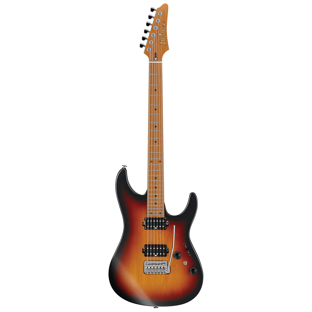 Ibanez AZ2402 Prestige Electric Guitar in Tri Fade Burst Flat