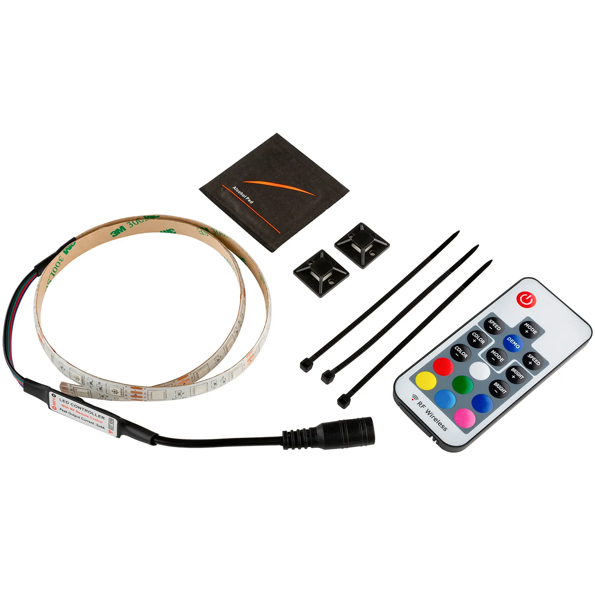 RockBoard LED Stripe 50 cm Pedalboard Illumination with Remote Control