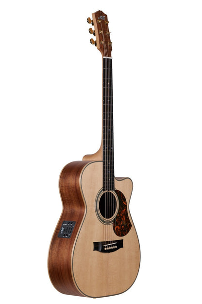Maton EBG808C Artist Cutaway Electric Acoustic Guitar in Satin Natural