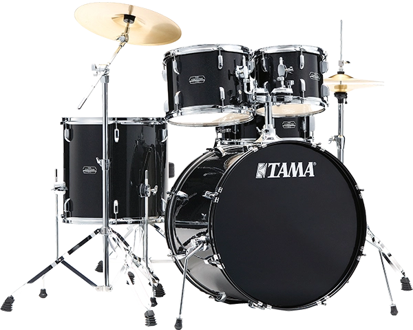 Tama ST52H5 Stagestar 5 Piece Drum Kit in Black