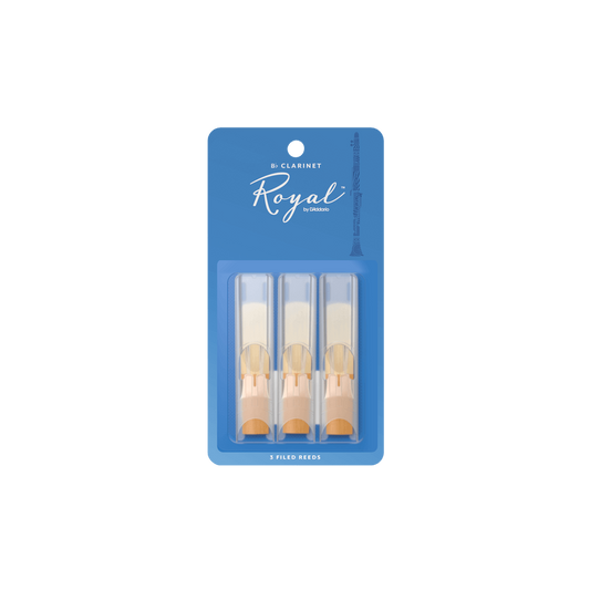 Royal By D'Addario Strength 1.5 3 Pack Bb Clarinet Reeds