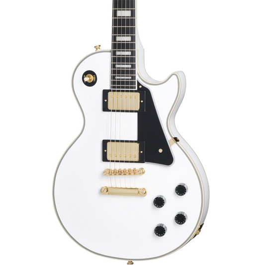 Epiphone Les Paul Custom w/Bag in Alpine White