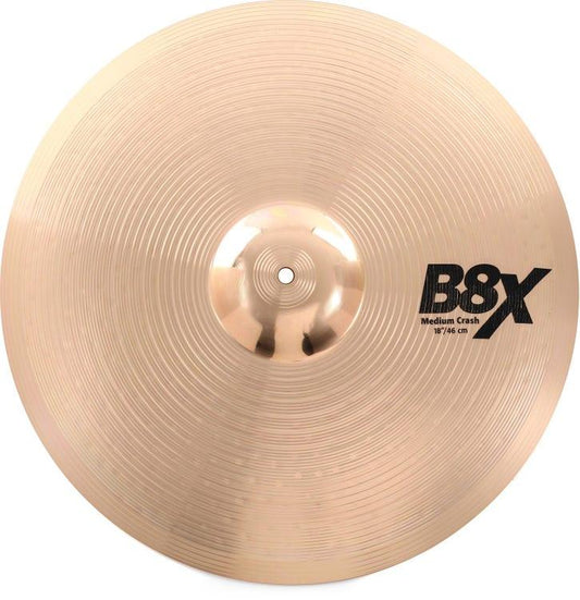 Sabian B8X 18" Medium Crash