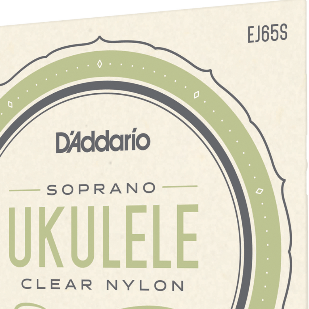 D'Addario EJ65S Pro Arte Custom Extruded Nylon Ukulele Strings Soprano