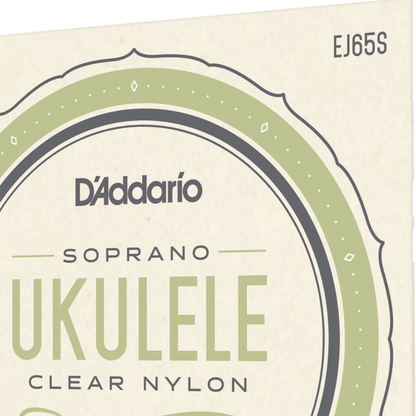 D'Addario EJ65S Pro Arte Custom Extruded Nylon Ukulele Strings Soprano