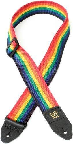 Ernie Ball Polypro Guitar Strap Or Bass Strap in Rainbow