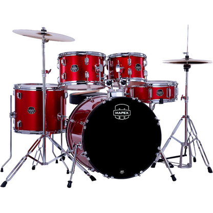 Mapex Comet 5 Piece Rock Drum Kit in Infra Red
