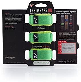 Gruv Gear Fretwraps String Muters 3 Pack Medium in Green