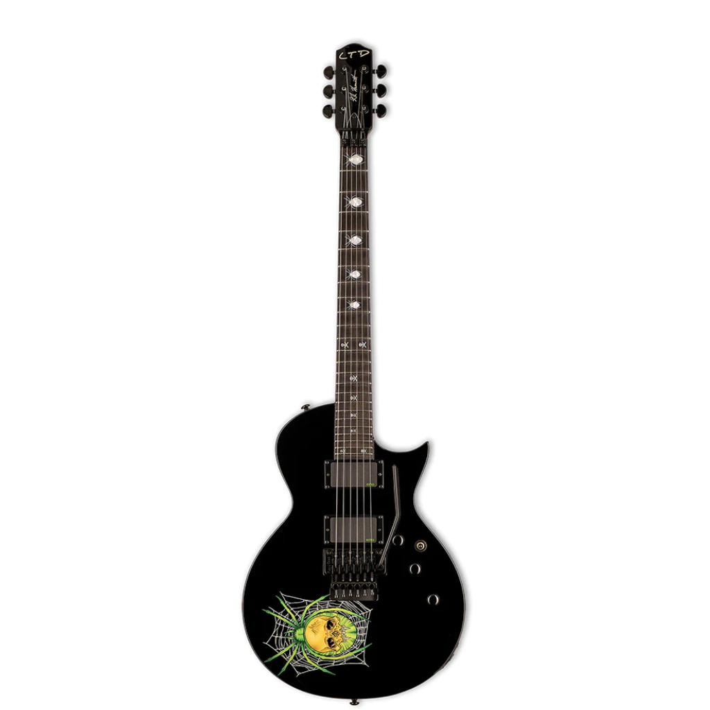 ESP LTD KH 3 SPIDER Kirk Hammett Signature Series Electric Guitar in Black
