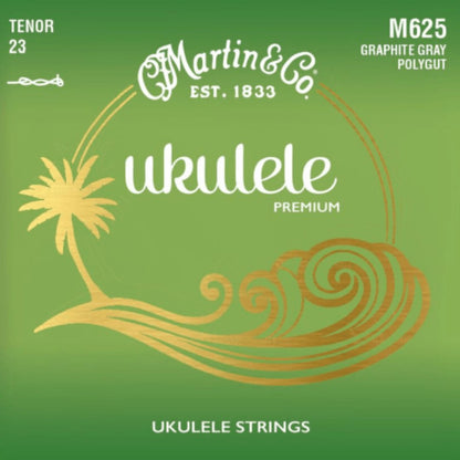 Martin M625 Ukulele Premium Tenor Polygut Strings