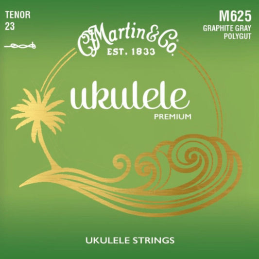 Martin M625 Ukulele Premium Tenor Polygut Strings