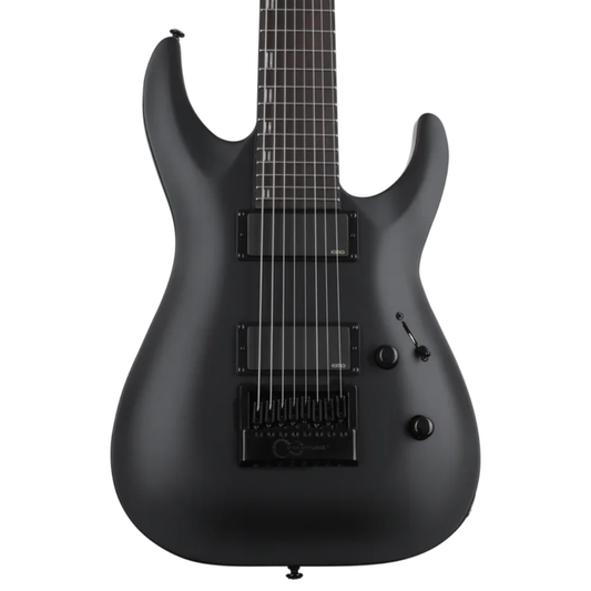 ESP LTD H 1008 Baritone EverTune 8 String in Black Satin