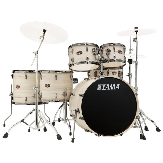 TAMA IP62H6WBN Imperialstar 6-Piece Drum Kit in White Birch Wrap