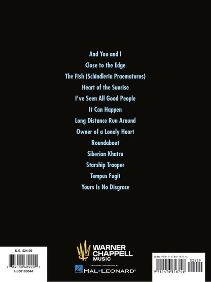 Best of Yes Bass Recorded Versions