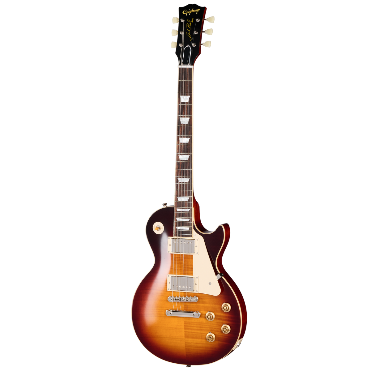 Epiphone 1959 Les Paul Standard Reissue Electric Guitar in Washed Bourbon Burst