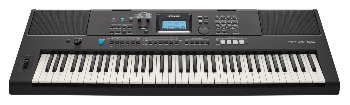 Yamaha PSR-EW425 76 Note Portable Digital Keyboard (PSREW425) | EX-DISPLAY