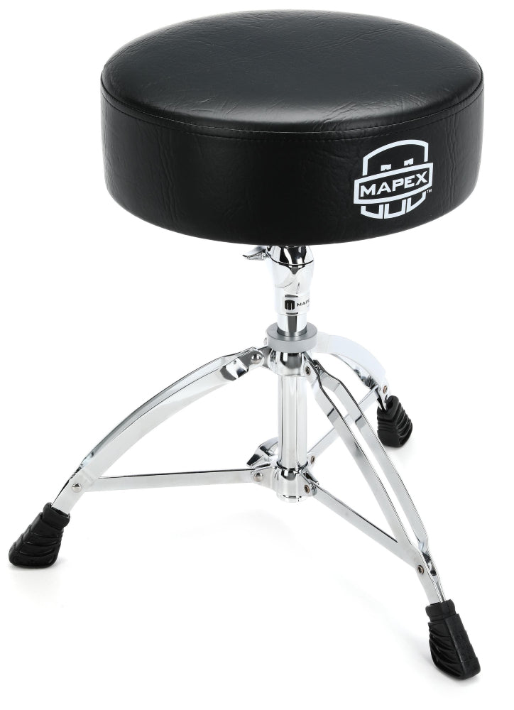 Mapex 600 Series Double-braced Legs Round Top Drum Throne
