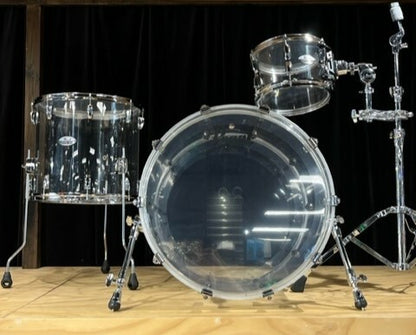 Pearl Crystal Beat 3-Piece Shell Pack in Ultra Clear