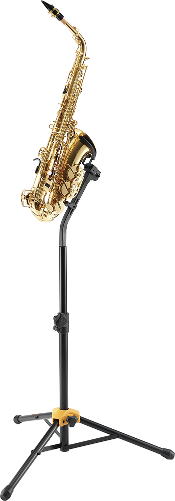 Hercules DS730B Auto Grip System AGS Alto Tenor Saxophone Stand Tall