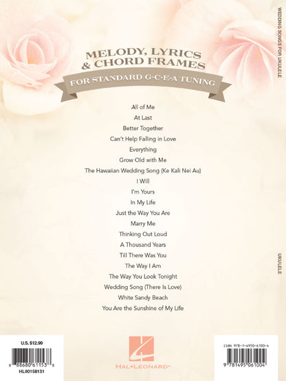 Wedding Songs for Ukulele