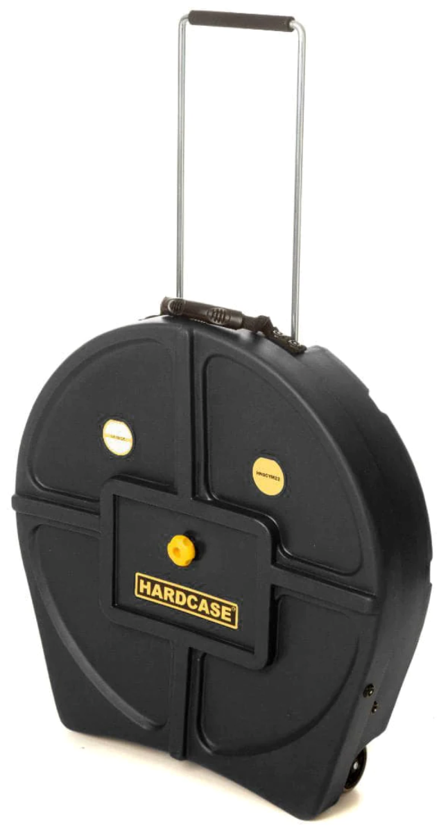 Hardcase HN9CYM22 22" Rolling Cymbal Case in Black