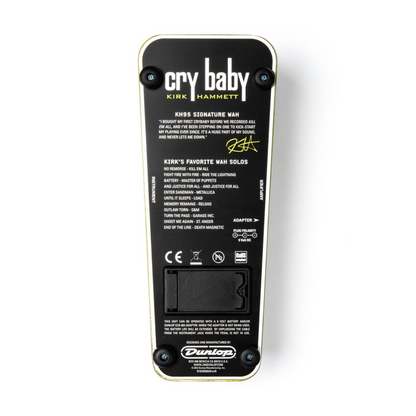 Dunlop KH95 Kirk Hammett Signature Cry Baby Wah Pedal