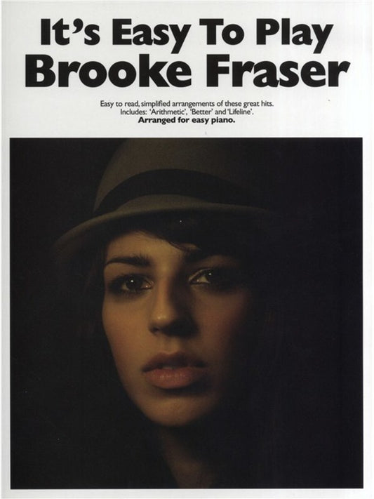 It's Easy To Play Brooke Fraser PVG