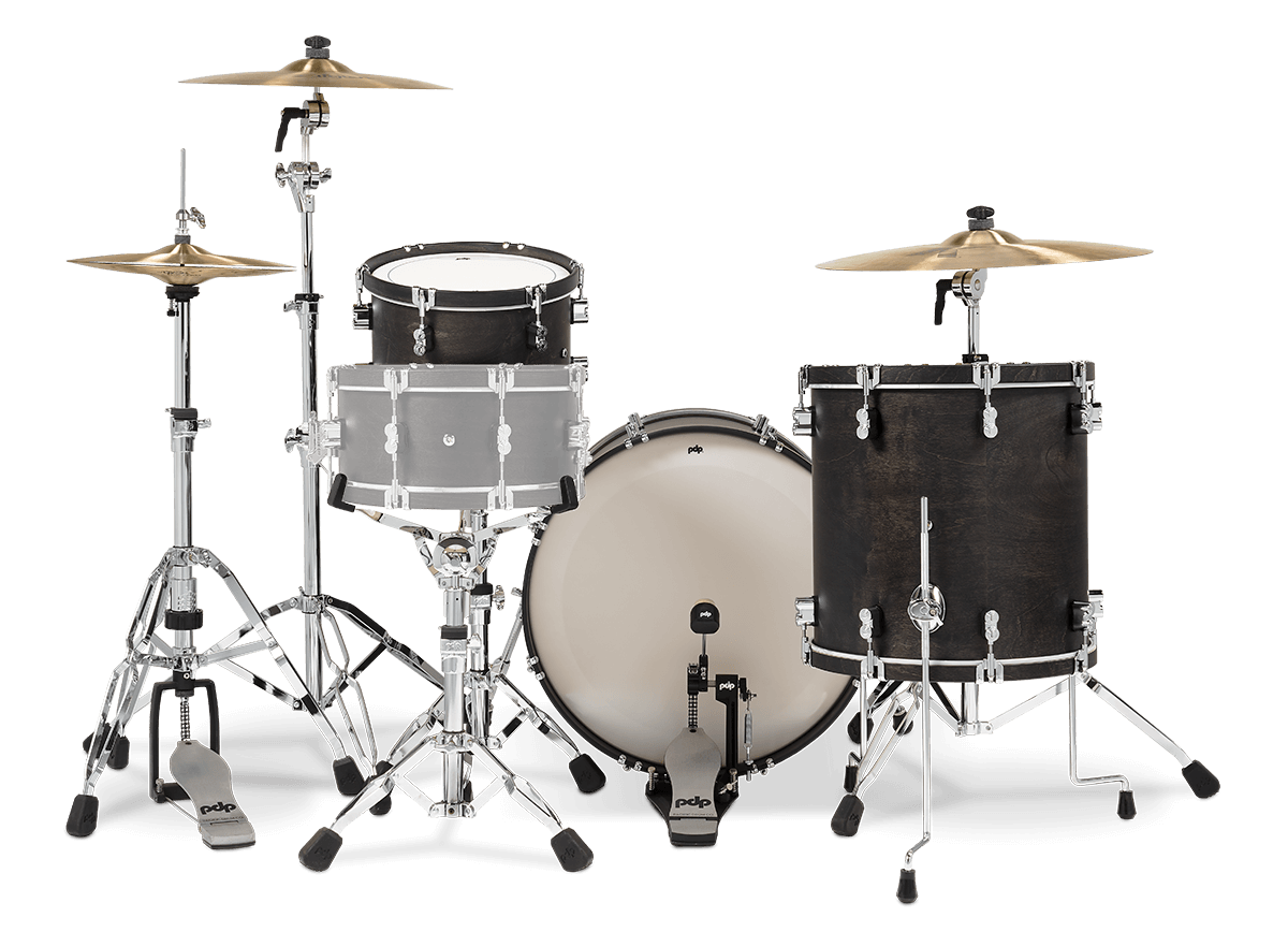 PDP Concept Maple Classic 22" 3 Piece Shell Pack in Ebony Satin
