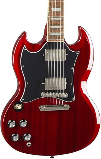 Epiphone SG Standard Left Handed Electric Guitar in Cherry