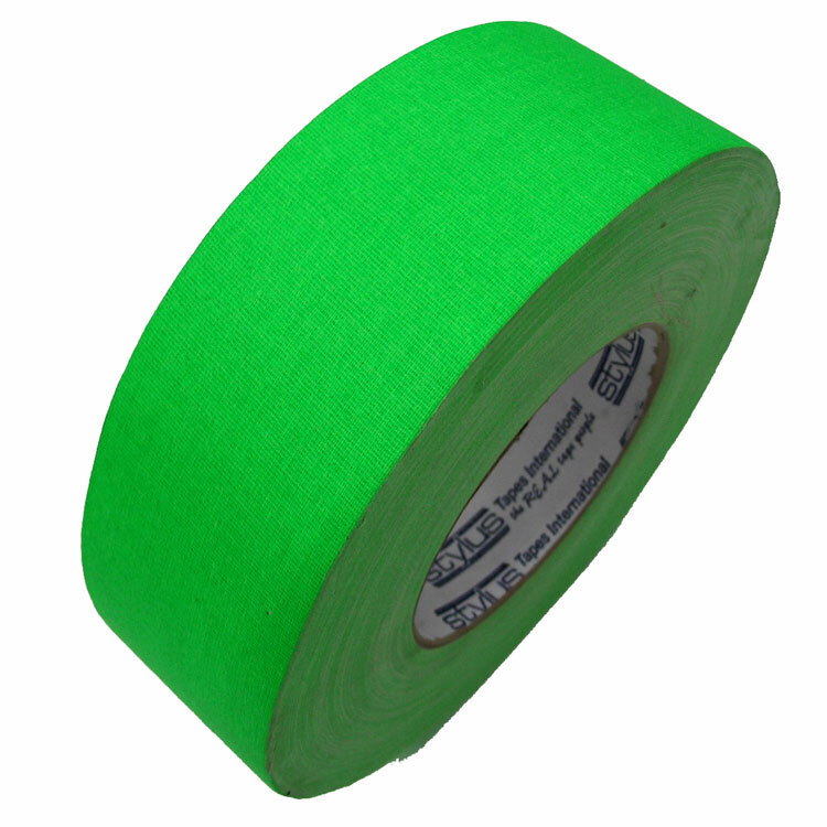 Nashua 511 Gaffer Tape 48mm/45m in Matte Neon Green
