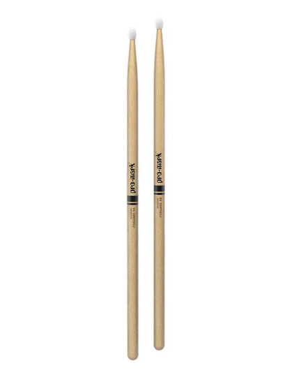 Promark Forward 5A Lacquered Hickory Nylon Tip Drumsticks