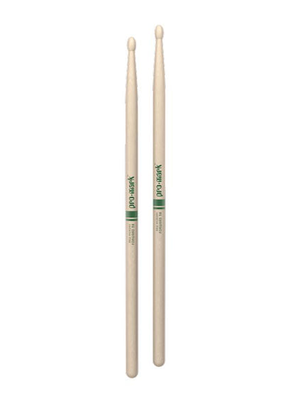 Promark Forward 5B Raw Hickory Wood Tip Natural Drumsticks