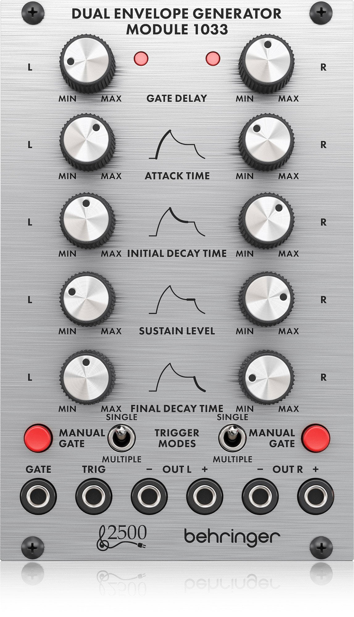 Behringer 1033 Legendary 2500 Series Dual Envelope Generator Module