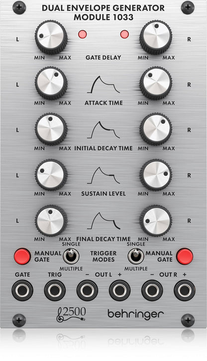Behringer 1033 Legendary 2500 Series Dual Envelope Generator Module