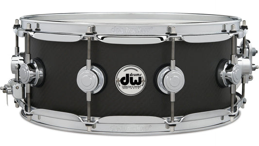 DW Collectors Series 5.5" x 14" Carbon Fiber Snare Drum