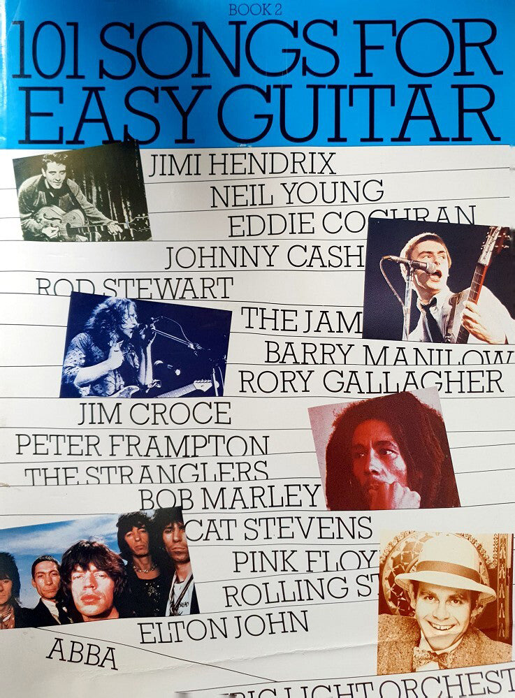 101 Songs For Easy Guitar Book 2