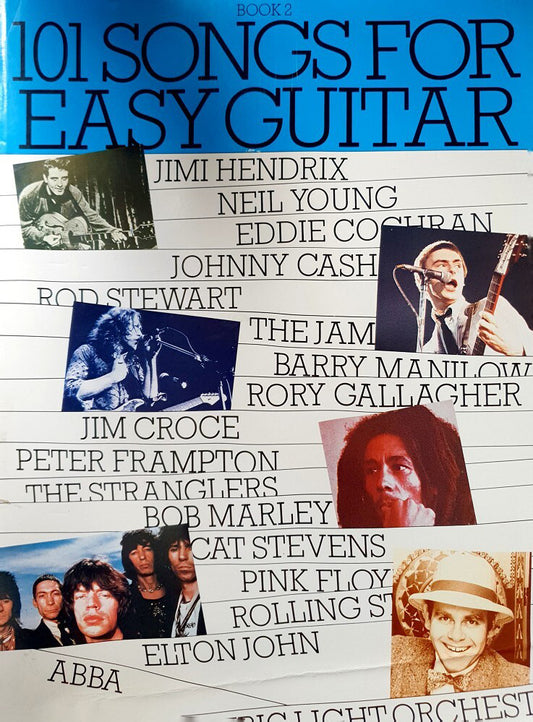 101 Songs For Easy Guitar Book 2