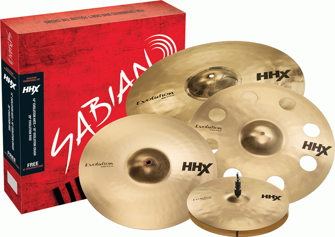 Sabian 15005XEBP HHX Evolution Promotional Set