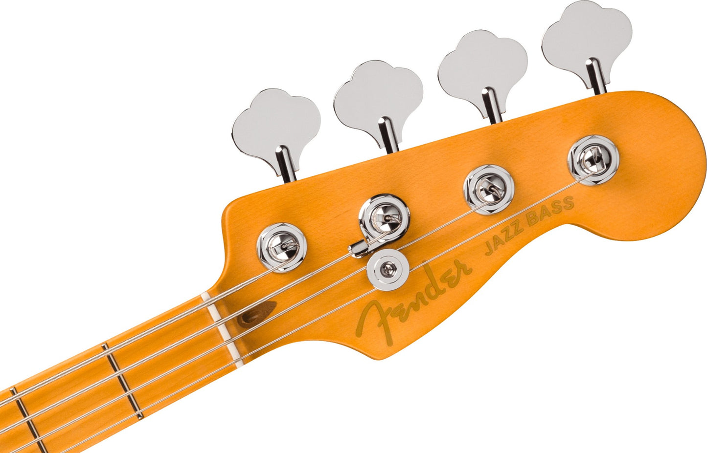 Fender American Ultra II Jazz Bass, Maple Fingerboard in Sinister Red