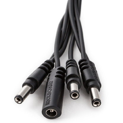 Warwick RockBoard Flat Daisy Chain Cable 6 Outputs Straight