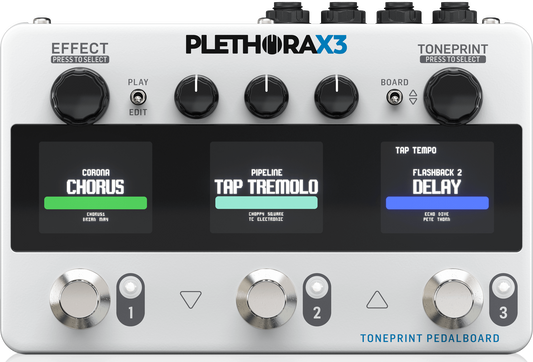 TC Electronic Plethora X3 TonePrint Pedal Board