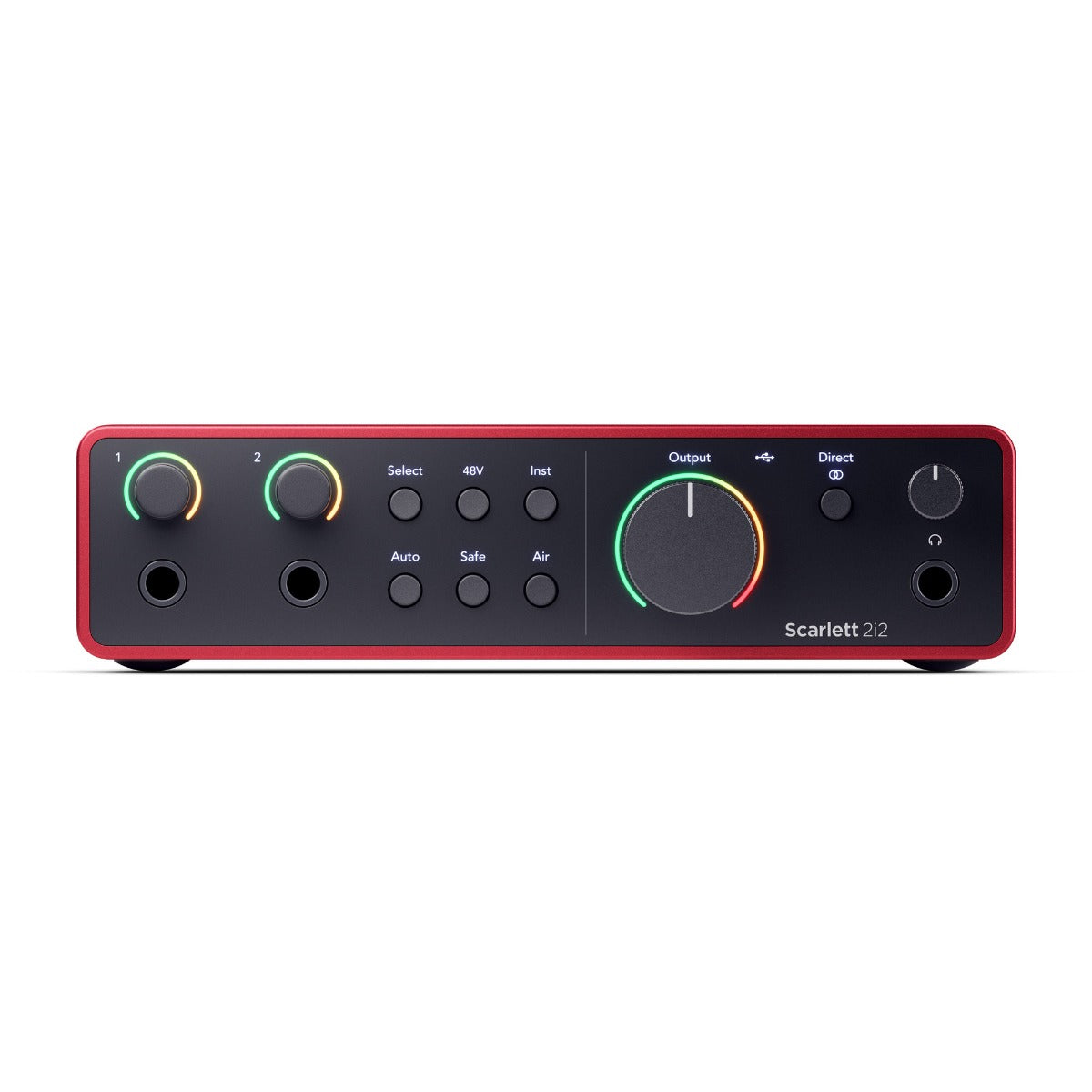 Focusrite Scarlett 2i2 Studio 4th Gen 2 in 2 out Interface, Condenser Mic & Headphones