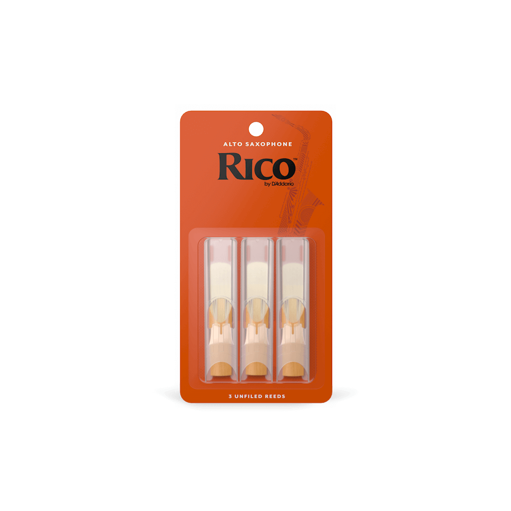 Rico By D'Addario Strength 2.5 3 Pack Alto Saxophone Reeds