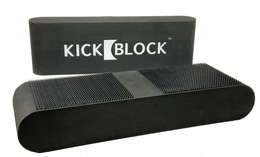 KickBlock Best Bass Drum Stabilizer in Stage Black