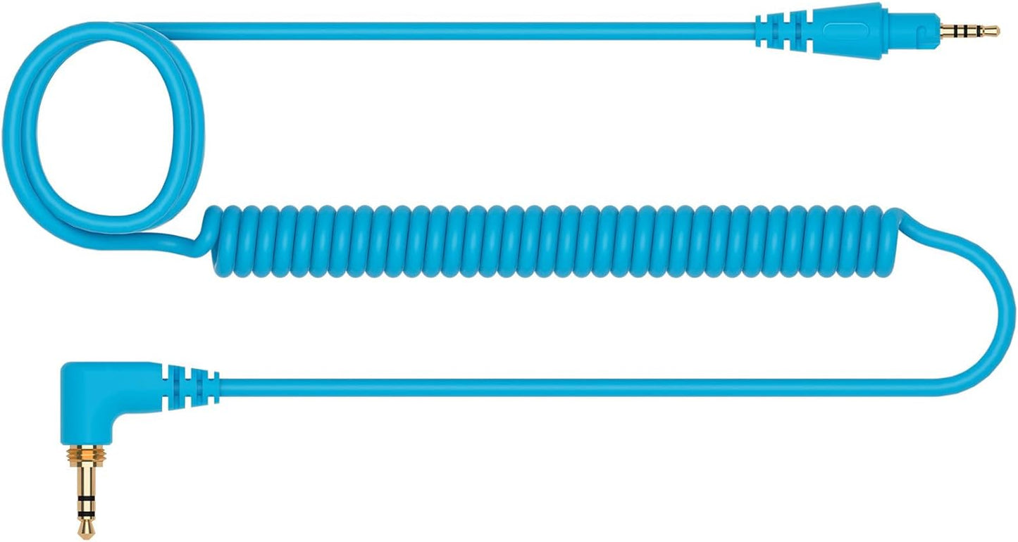 Pioneer DJ Coiled Cable And Ear Pads in Blue